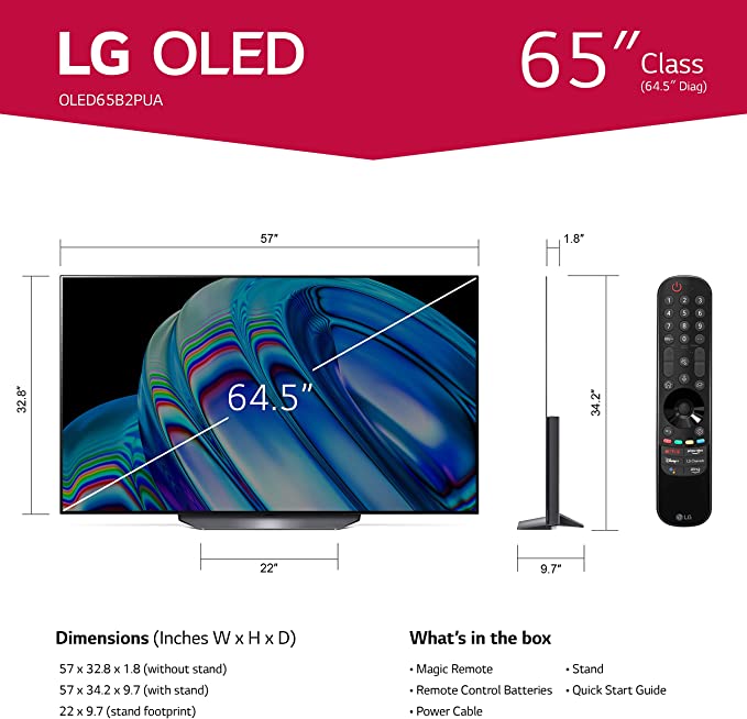 LG B2 Series 65-Inch Class OLED