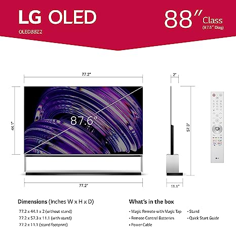 LG Signature 88-Inch Class OLED Z2 Series