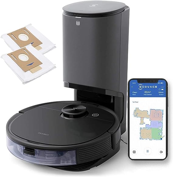 ECOVACS Deebot N8 Pro+ Robot Vacuum and Mop Cleaner