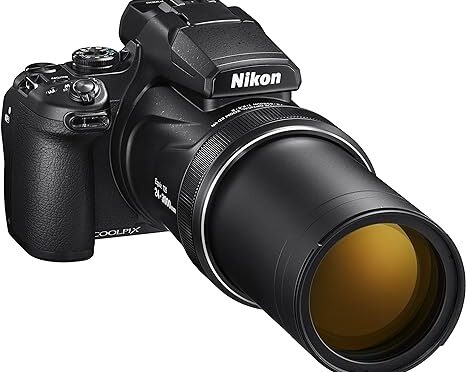 Nikon COOLPIX P1000 16.7 Digital Camera with 3.2″ LCD, Black