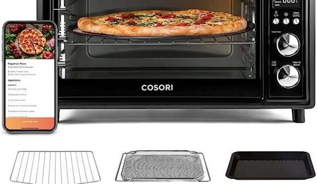 COSORI Air Fryer Toaster Oven Combo WiFi-Black
