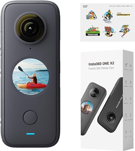 Insta360 ONE X2 360 Degree Water Action Camera