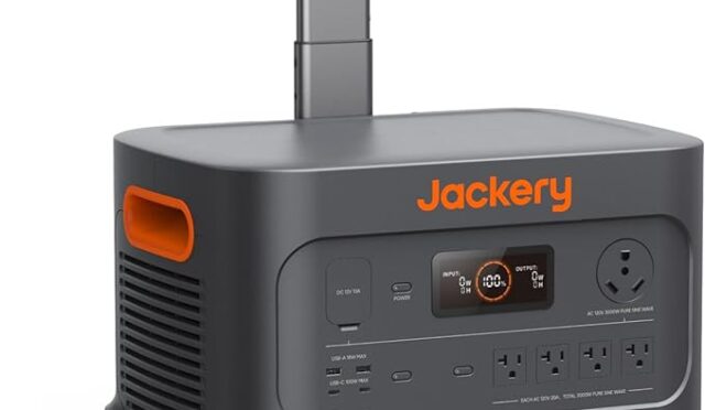 Jackery Portable Power Station Explorer 3000 Pro