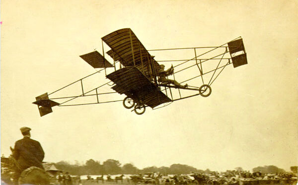 The invention of the airplane