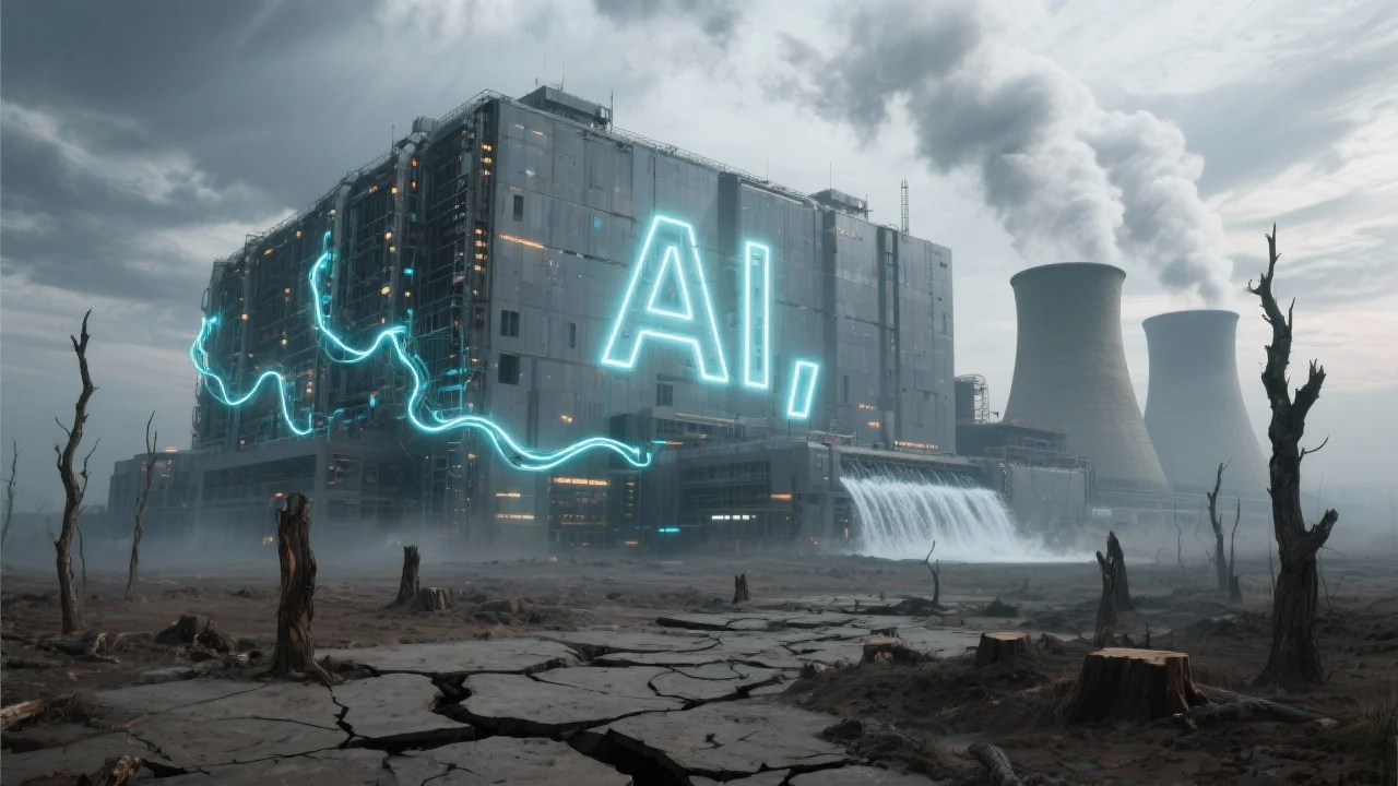 AI Data Centers: The Hidden Crises of Water, Energy, and Land Consumption