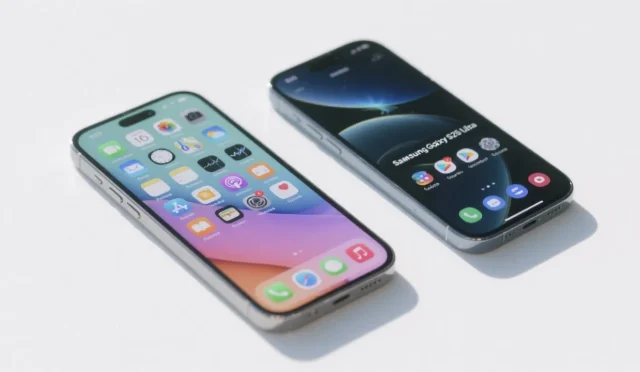 iPhone 16 vs Samsung Galaxy S25 Ultra comparison 2025