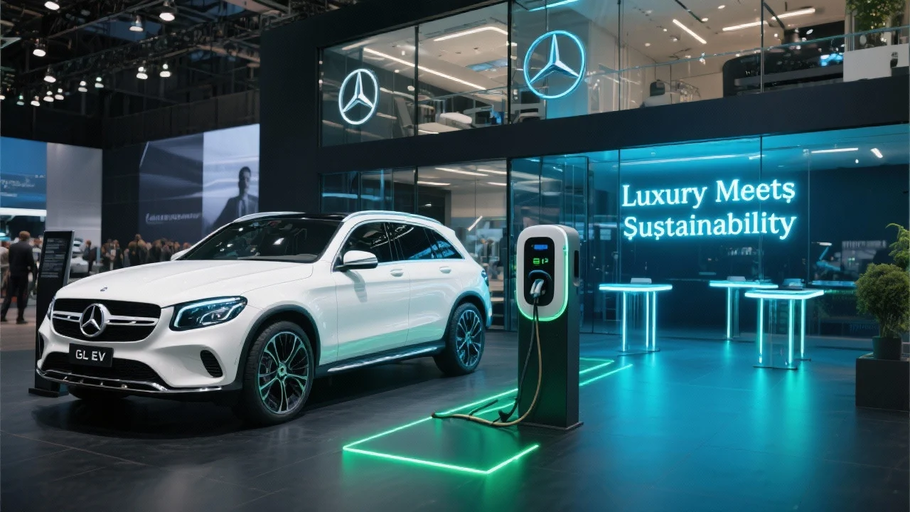 Mercedes Benz GLC EV – Luxury Meets Sustainability