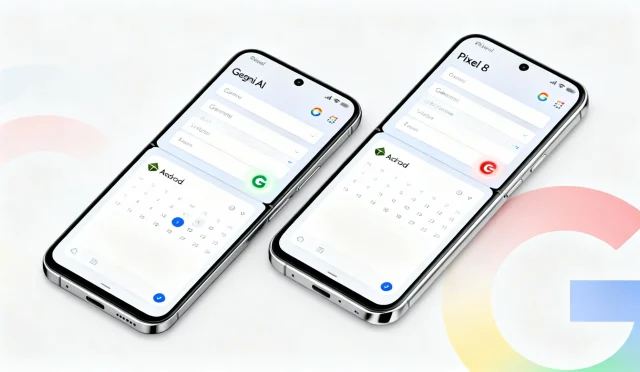 Google Pixel split-screen