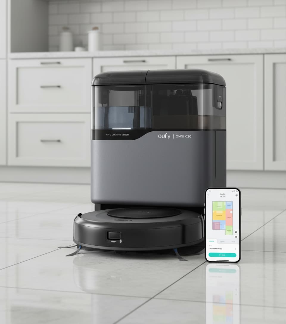 Discover the Future of Effortless Cleaning with Eufy Robot Vacuum Omni C20
