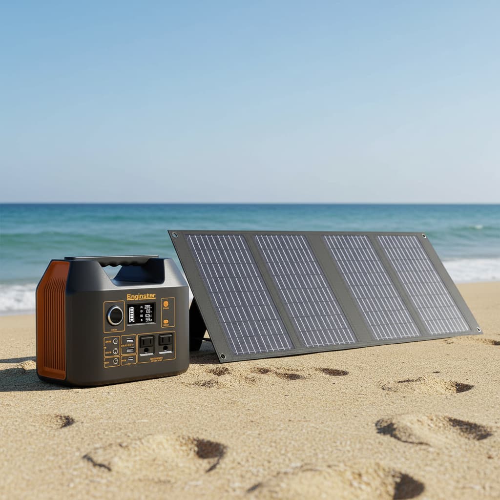 Portable Solar Generator 300W – Reliable Power Anywhere You Go
