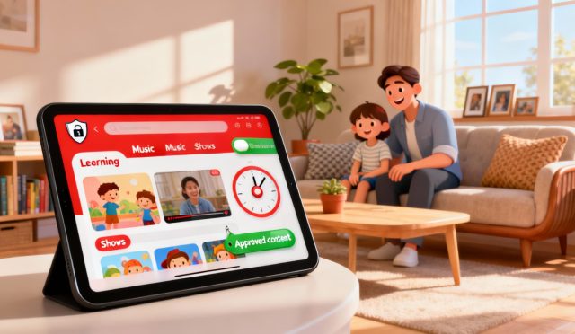 YouTube Kids parental controls