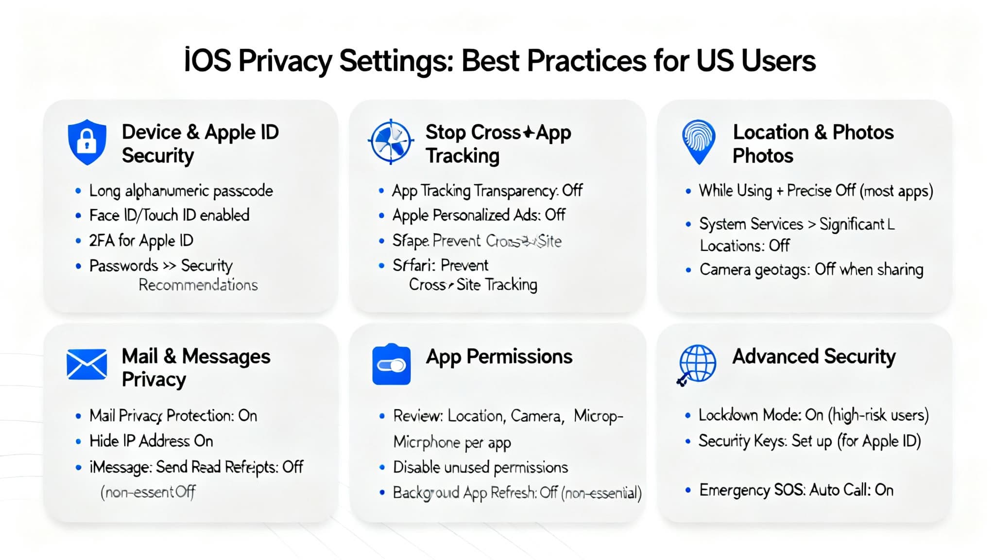 iOS Privacy Settings: Best Practices for US Users in 2025