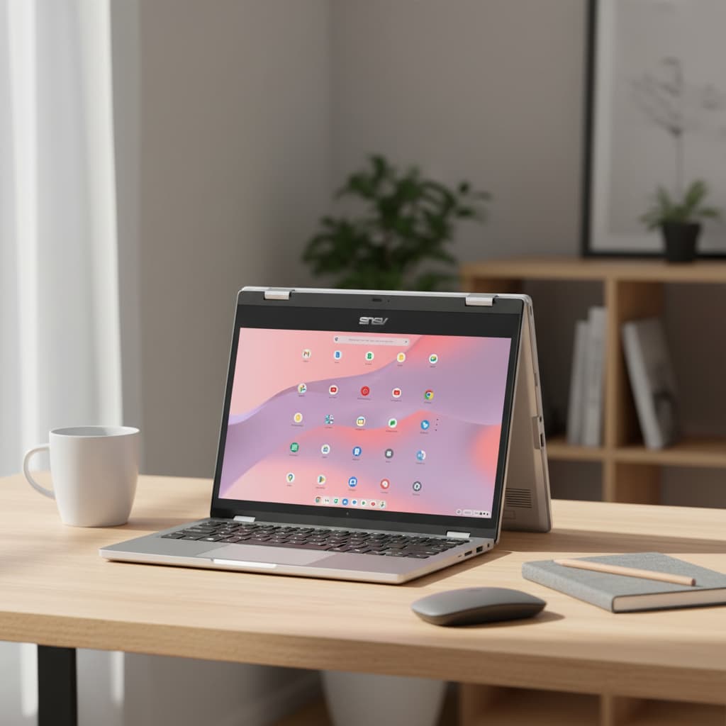 ASUS Chromebook Flip CX1 (CX1400FKA-AS88FT) — 14″ FHD 2‑in‑1 Chromebook Built for Speed, Simplicity, and All‑Day Productivity