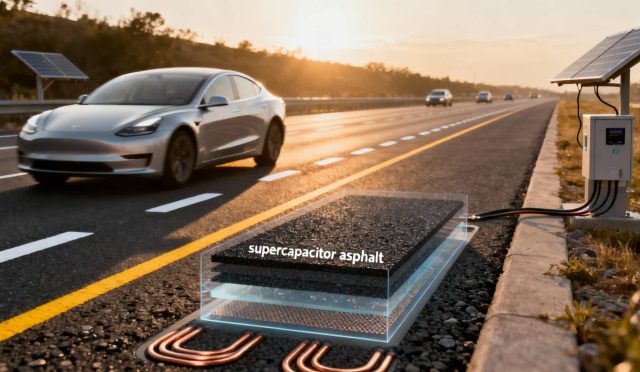 supercapacitor asphalt