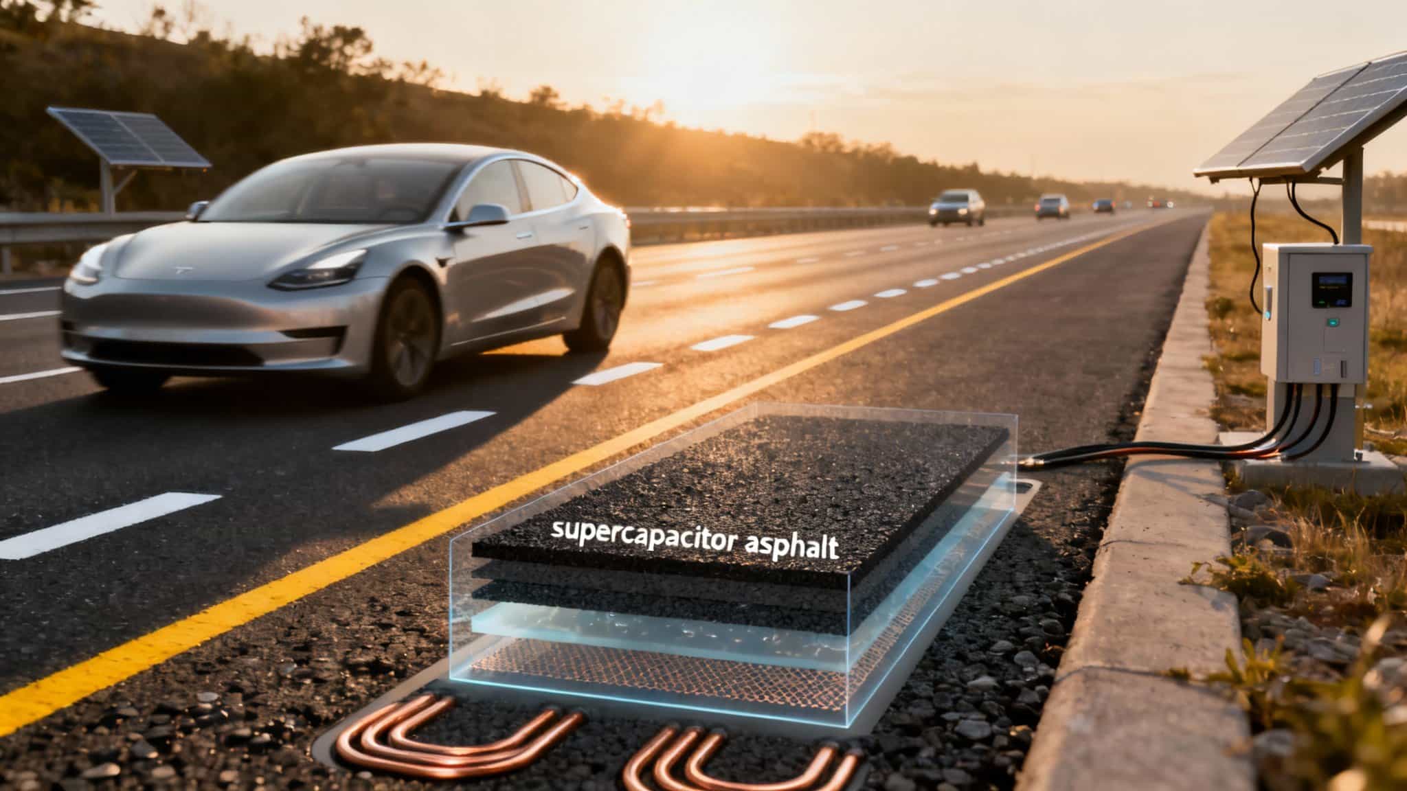 Turning Roads into Energy Storage: The Promise of Supercapacitor Asphalt