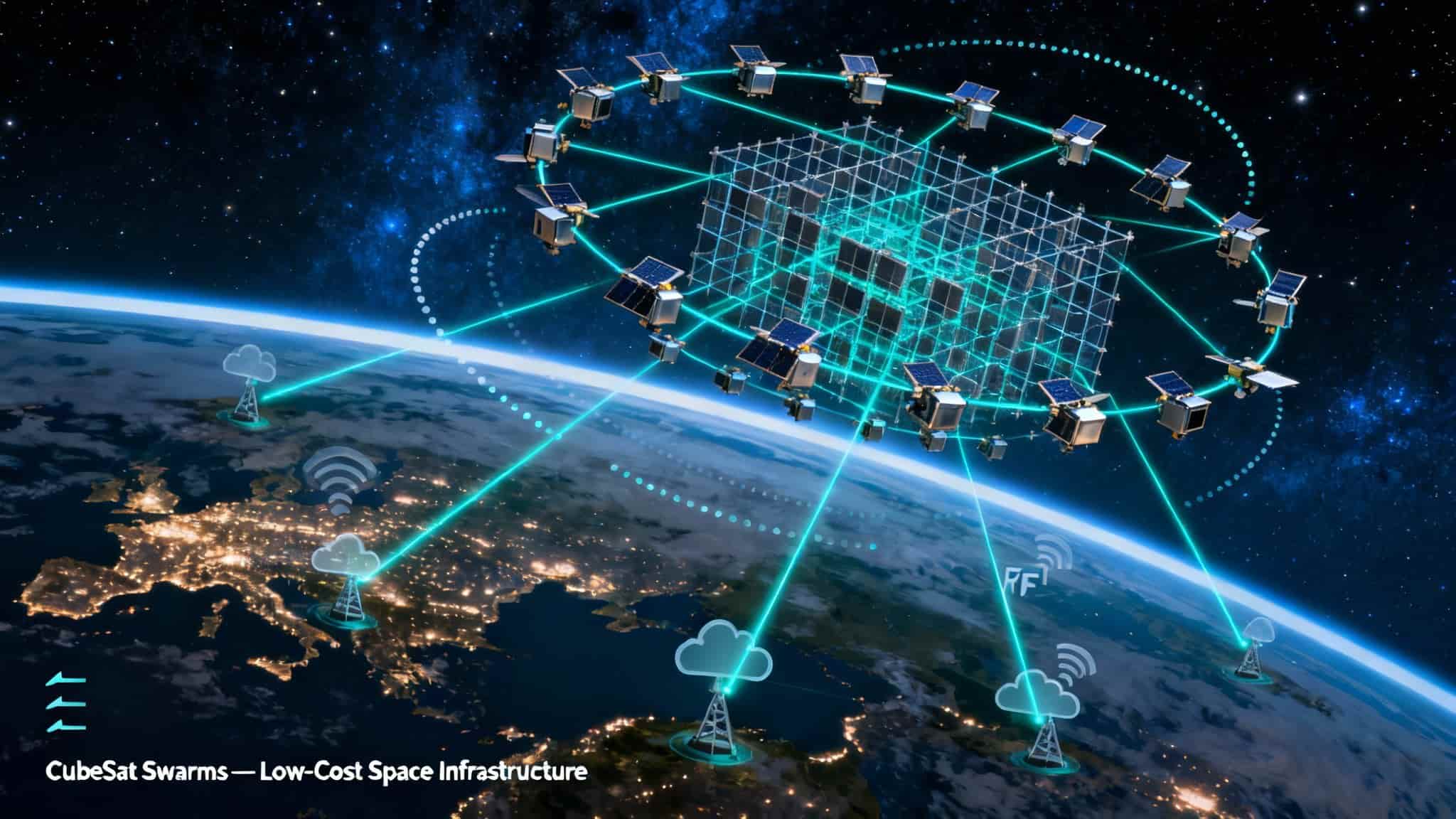 CubeSat Swarms: The Rise of Low-Cost Space Infrastructure