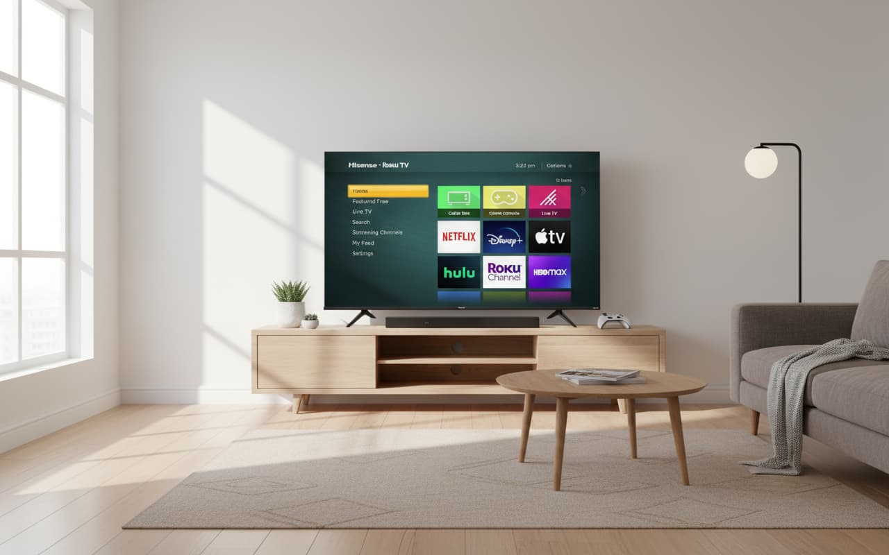 Hisense 50-Inch Class R6090G Roku 4K UHD Smart TV with Alexa Compatibility (50R6090G, 2020 Model) – Your Affordable Gateway to 4K Home Entertainment