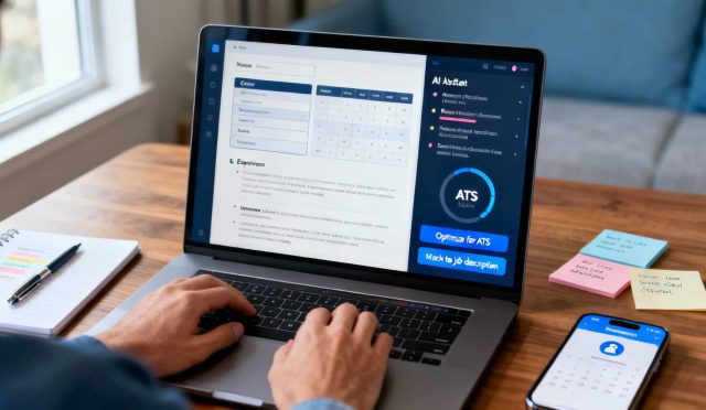 AI-optimized resume and cover letter