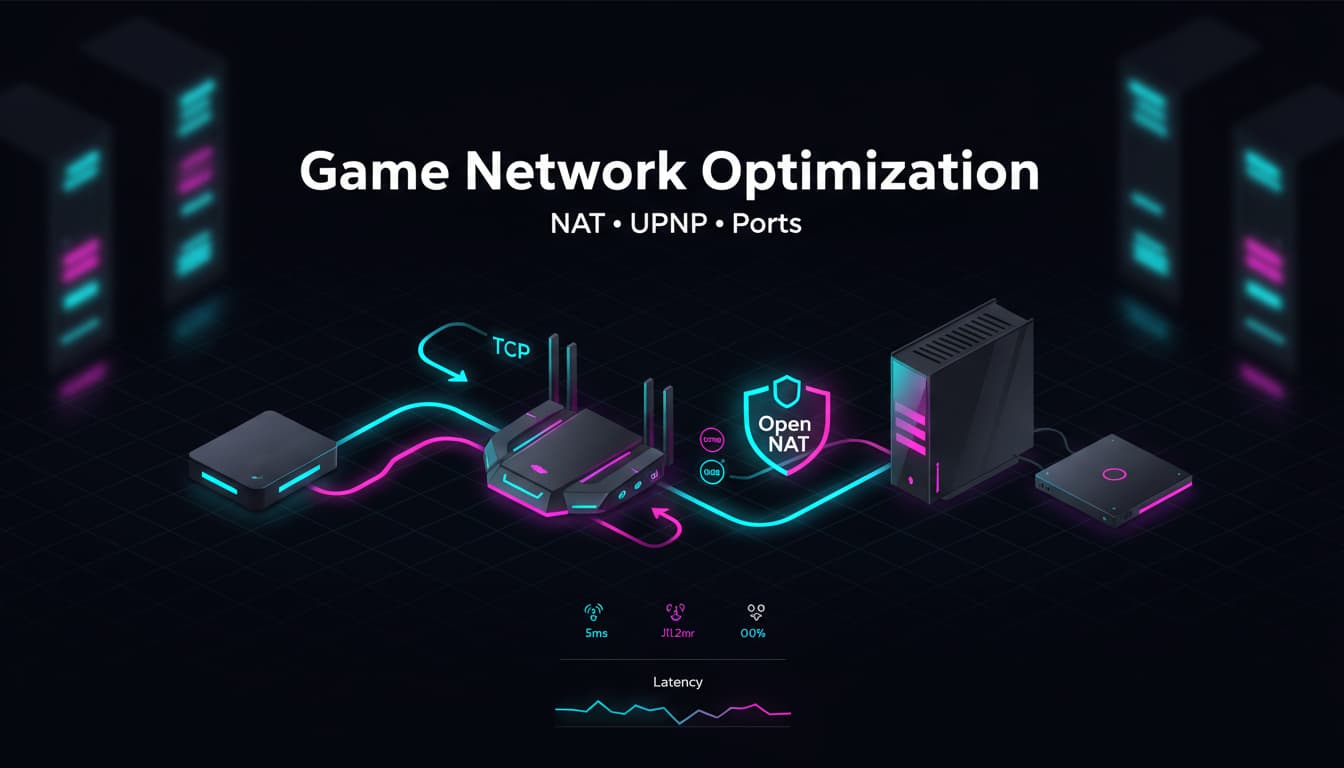 Game Network Optimization: NAT, UPnP, and Ports