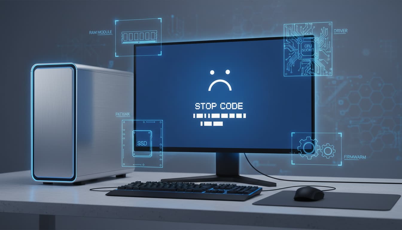 Blue Screen of Death (BSOD): Common Causes, Fixes, and Prevention Guide