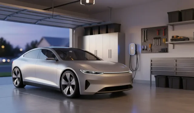 home level 2 EV charger installation