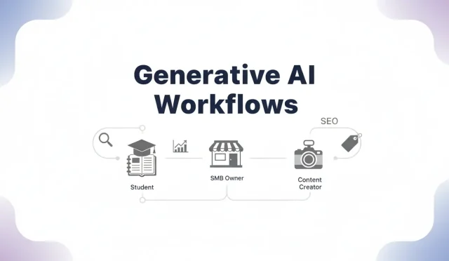 generative ai workflows