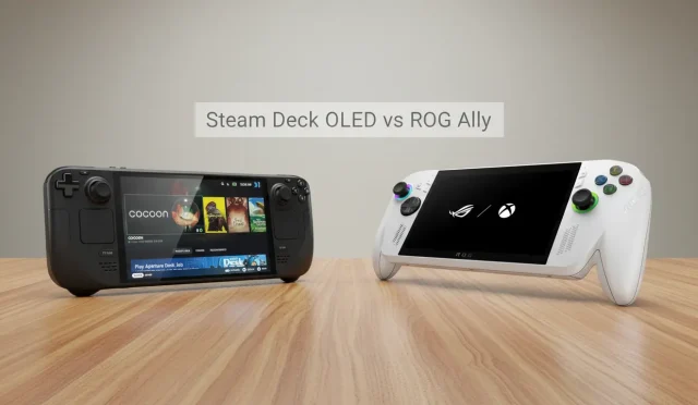 Steam Deck OLED vs ROG Ally