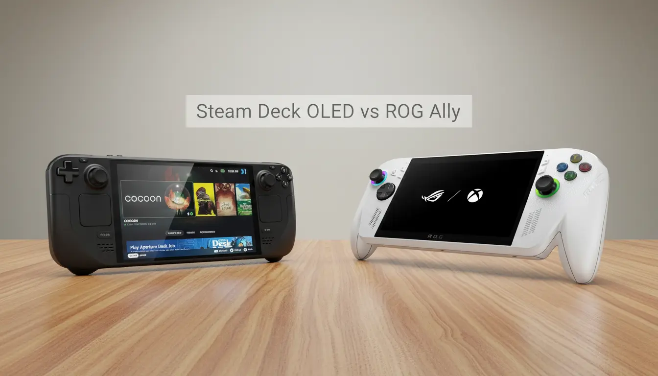 Steam Deck OLED vs ROG Ally: The Ultimate Portable Gaming Showdown