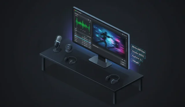 OBS settings for game recording and streaming
