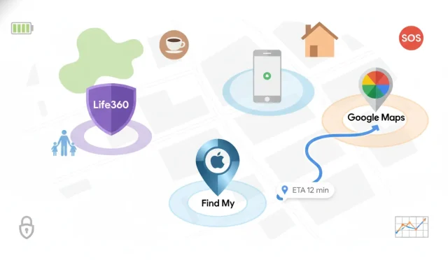 Life360 vs Find My vs Google location sharing