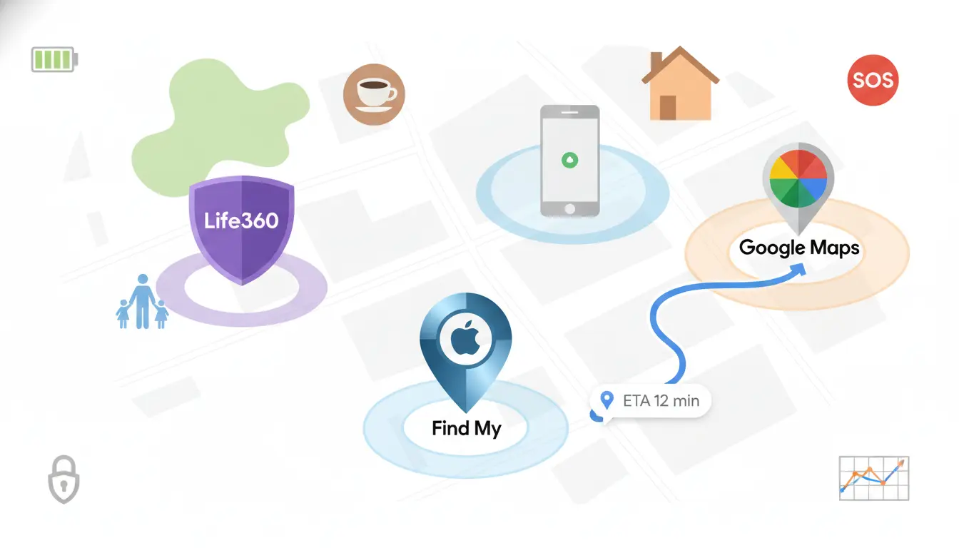 Location Sharing: Life360 vs. Find My vs. Google Location – A Complete Guide for Safety, Privacy, and Peace of Mind