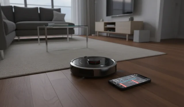 robot vacuum LiDAR mapping