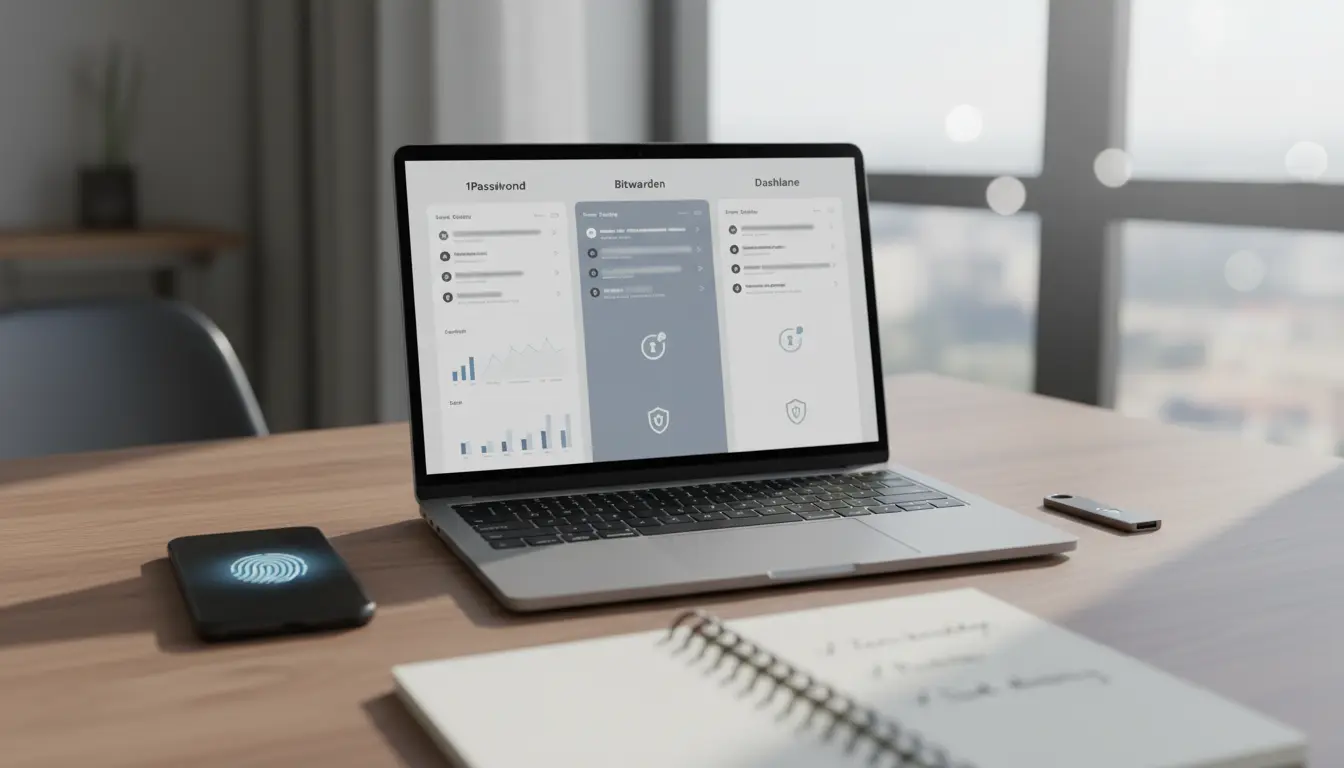 1Password vs Bitwarden vs Dashlane: Zero‑Knowledge Security, Passkeys, Dark Web Monitoring, and Pricing Compared