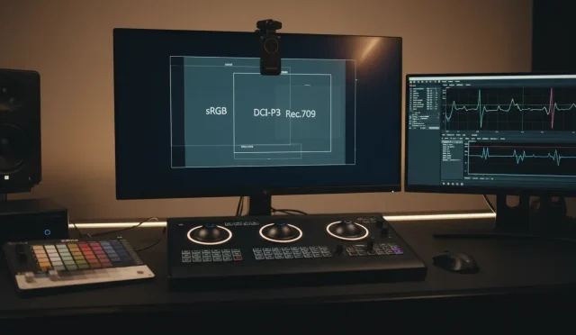 sRGB vs DCI‑P3 vs Rec.709