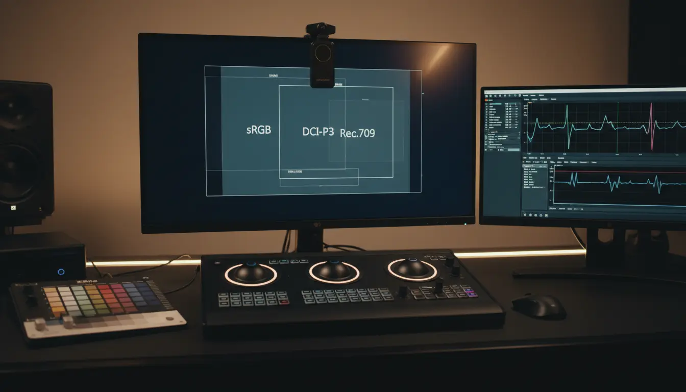 sRGB vs DCI‑P3 vs Rec.709: Color Gamut, ICC Profiles, Display Calibration, and SDR/HDR Workflow Guide