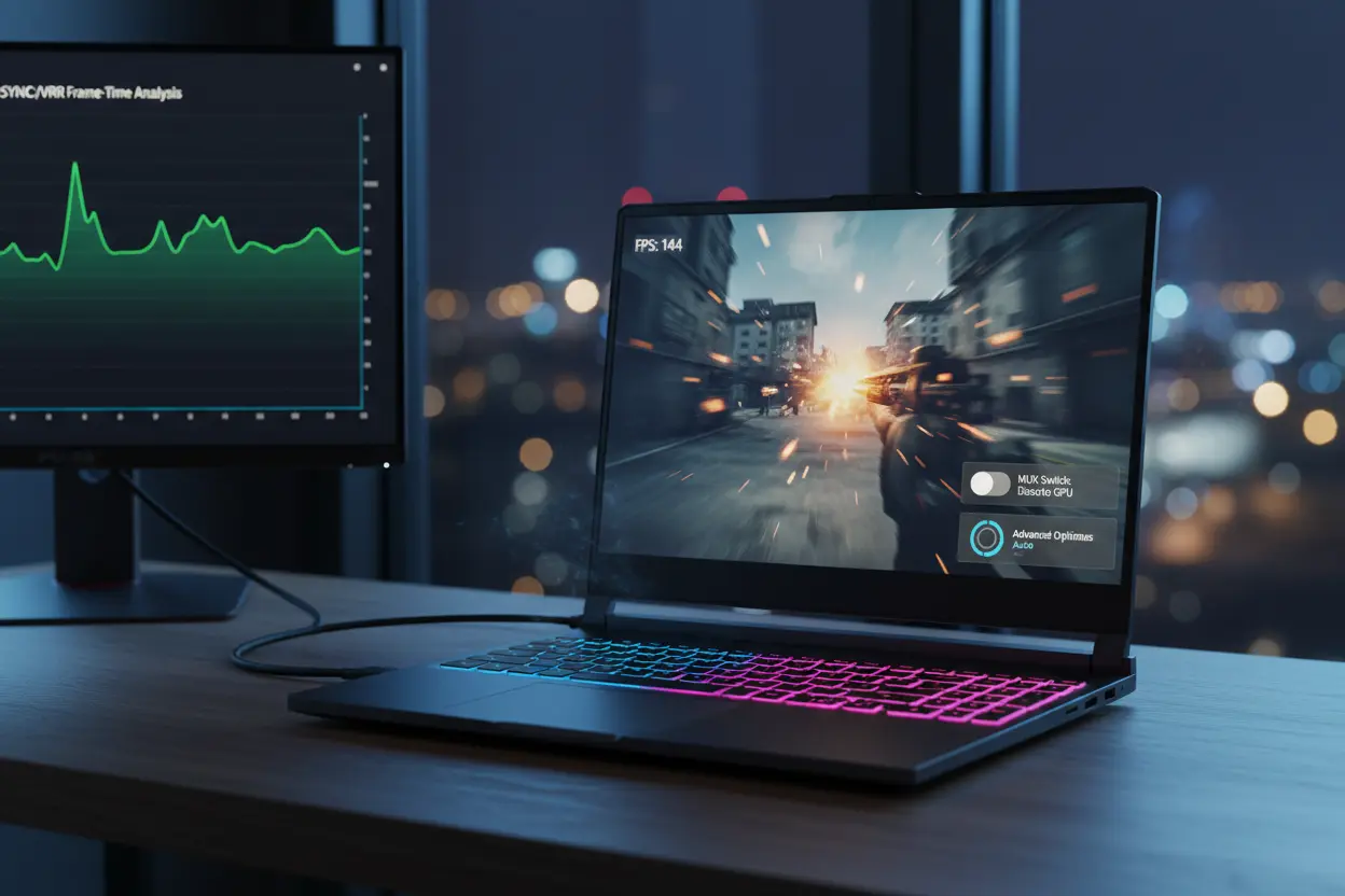 MUX Switch vs NVIDIA Advanced Optimus: A Comprehensive Guide to Gaming Laptop Performance, iGPU Passthrough, G-SYNC/VRR, Low Latency, and High FPS