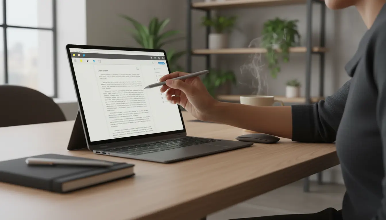 Touchscreen Laptops for Work: Productivity, Use Cases, and Buying Tips with Digital Inking