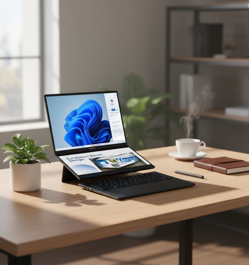 ASUS Zenbook DUO Laptop: Redefining Dual-Screen Productivity and Power