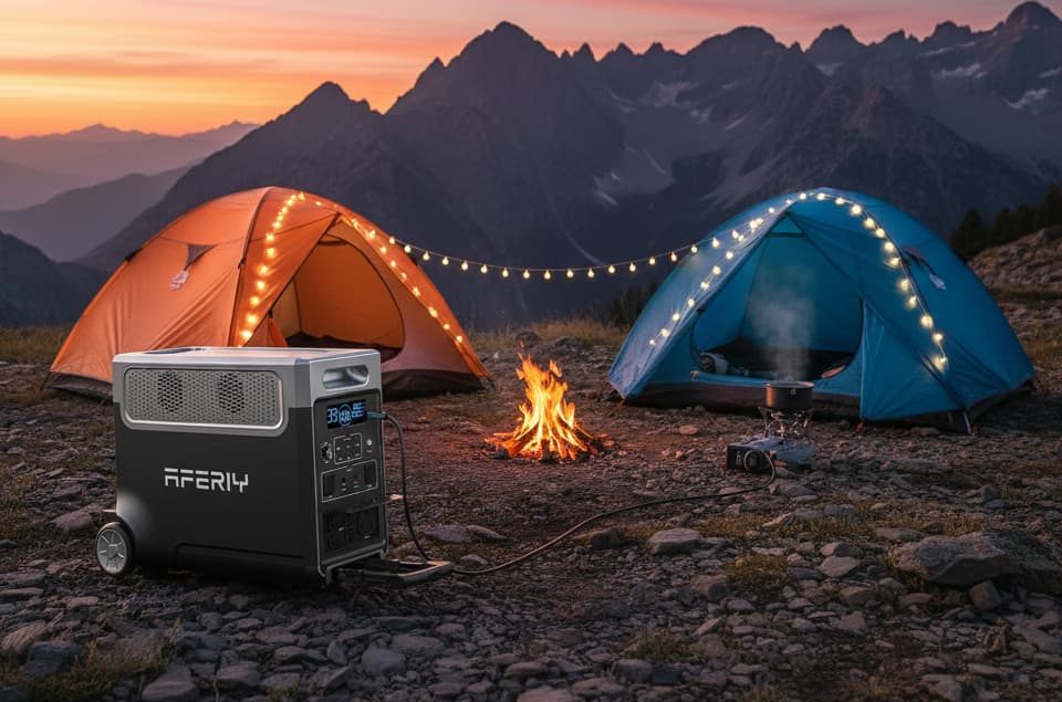 Article: Power Independence Anywhere You Go with the AFERIY 3840Wh Portable Power Station