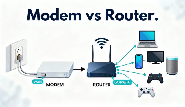 Modem vs Router