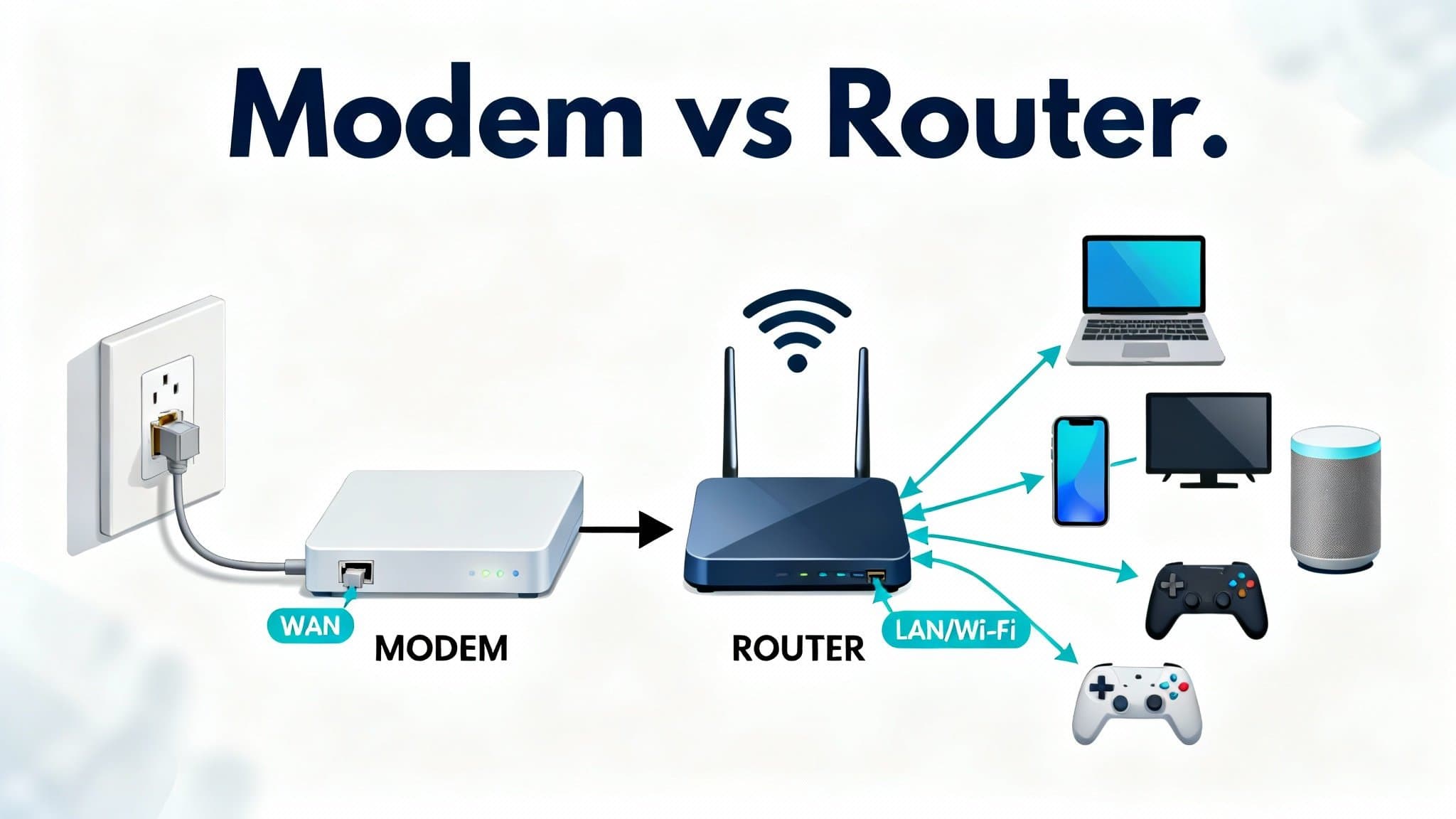Modem vs Router: What’s the Difference and Which Should You Buy?