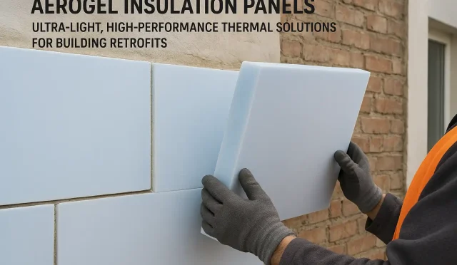 Aerogel insulation panels