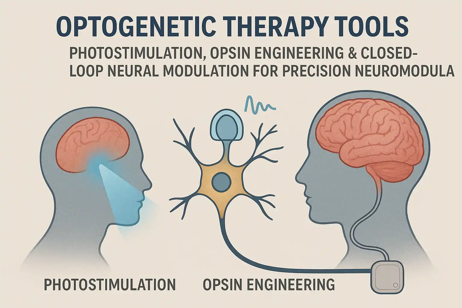 Optogenetic Therapy Tools — Photostimulation, Opsin Engineering & Closed‑Loop Neural Modulation for Precision Neuromodulation