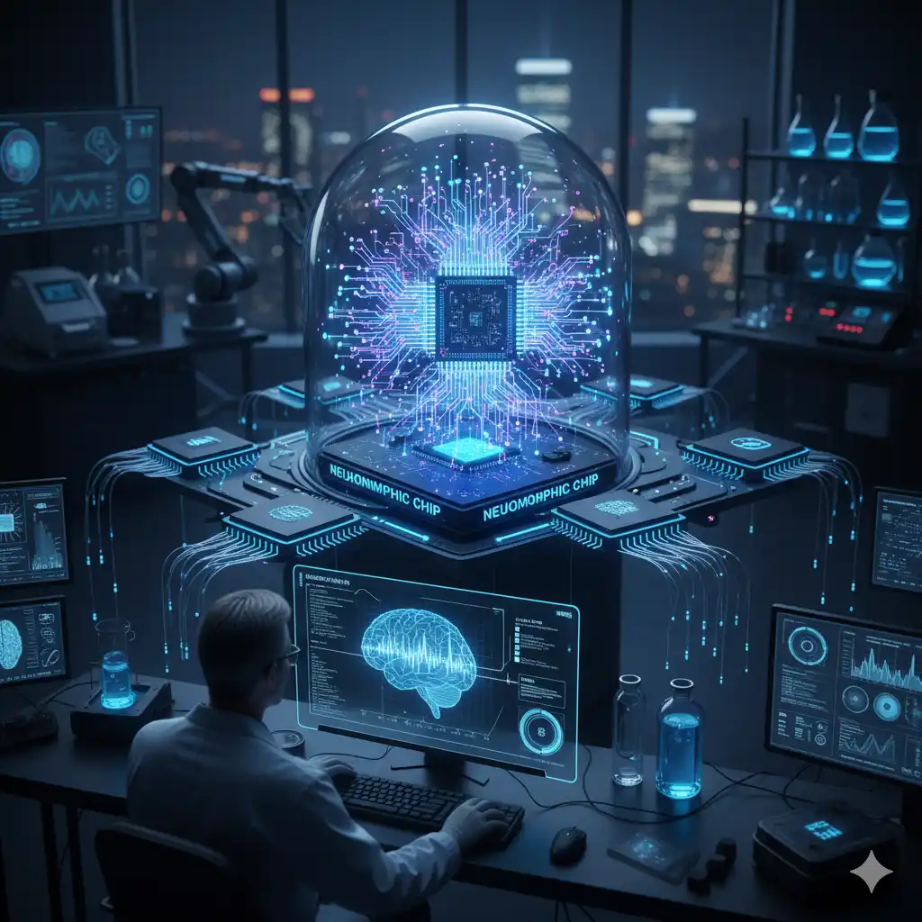 Neuromorphic Chips: Brain-Inspired, Low-Power Edge AI with Spiking Neural Networks