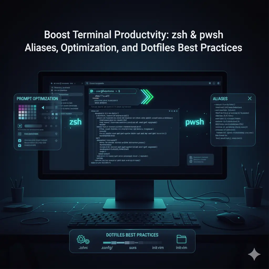 Boost Terminal Productivity: zsh & pwsh Aliases, Prompt Optimization, and Dotfiles Best Practices