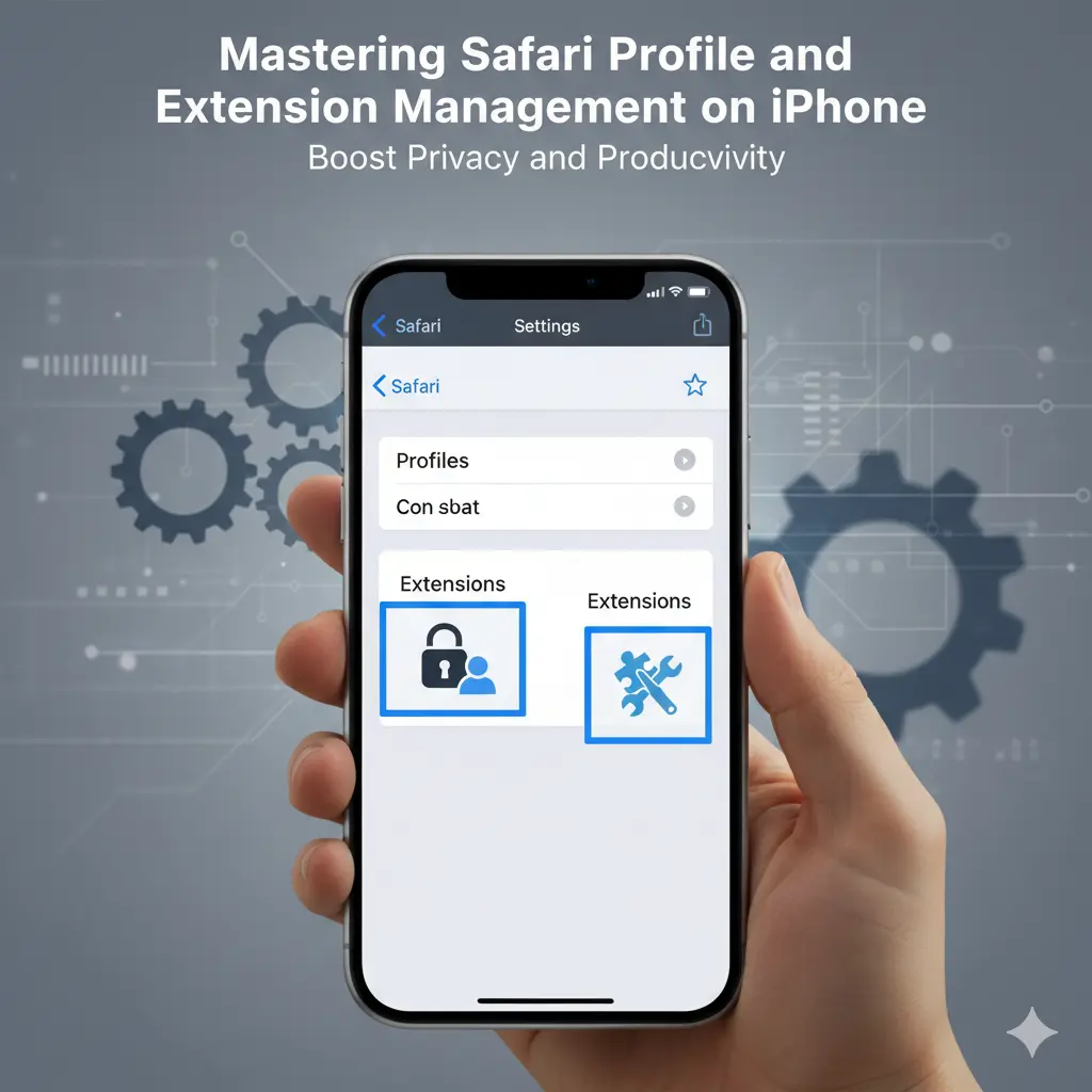 Advanced Safari Profile and Extension Management on iPhone for Enhanced Privacy, Security, and Customization