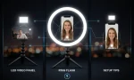 ring flash and video lights for phone content creation