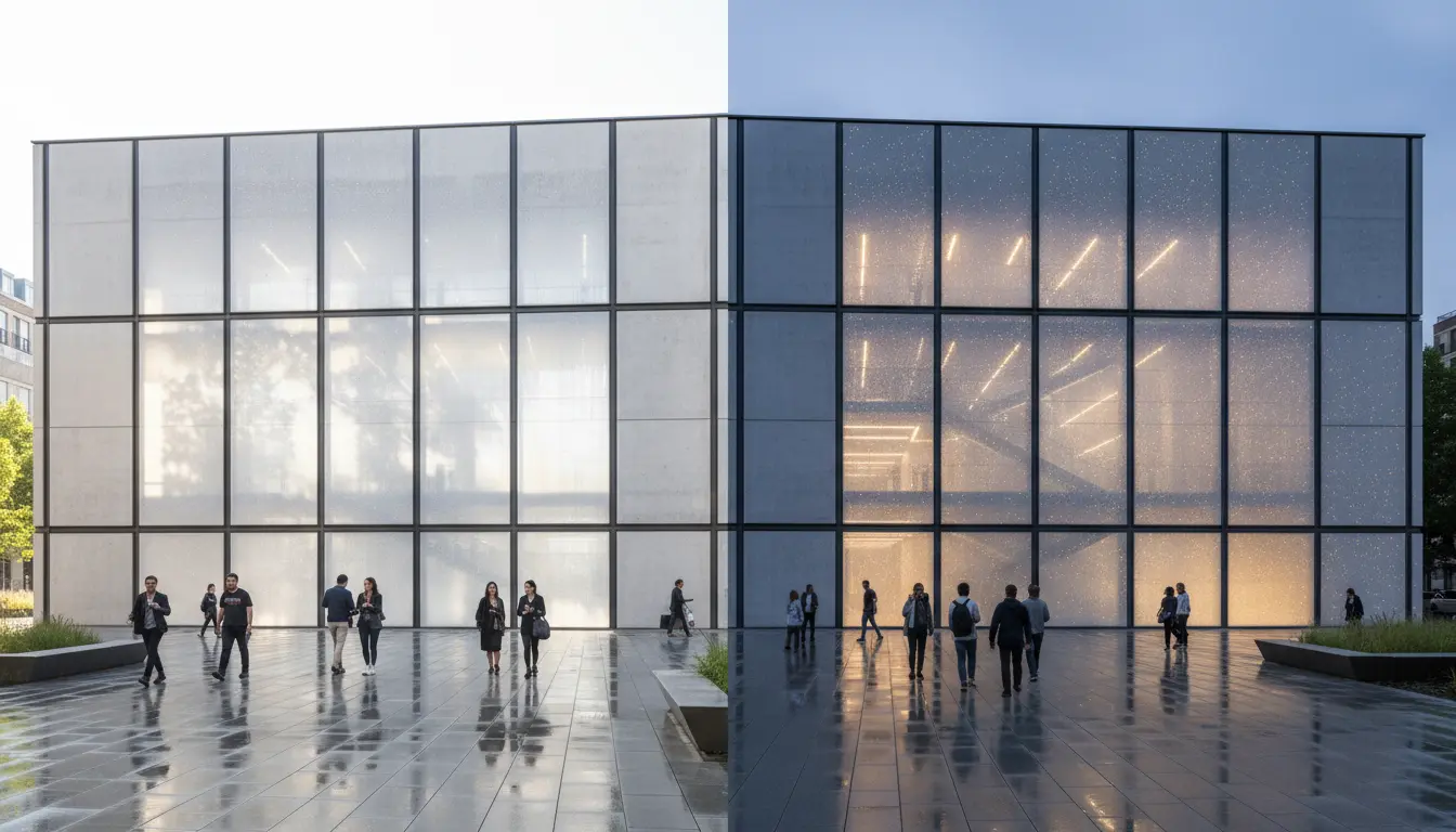 Transparent Concrete Fiber Optics: Light-Transmitting Concrete for Sustainable, Luminous Facades
