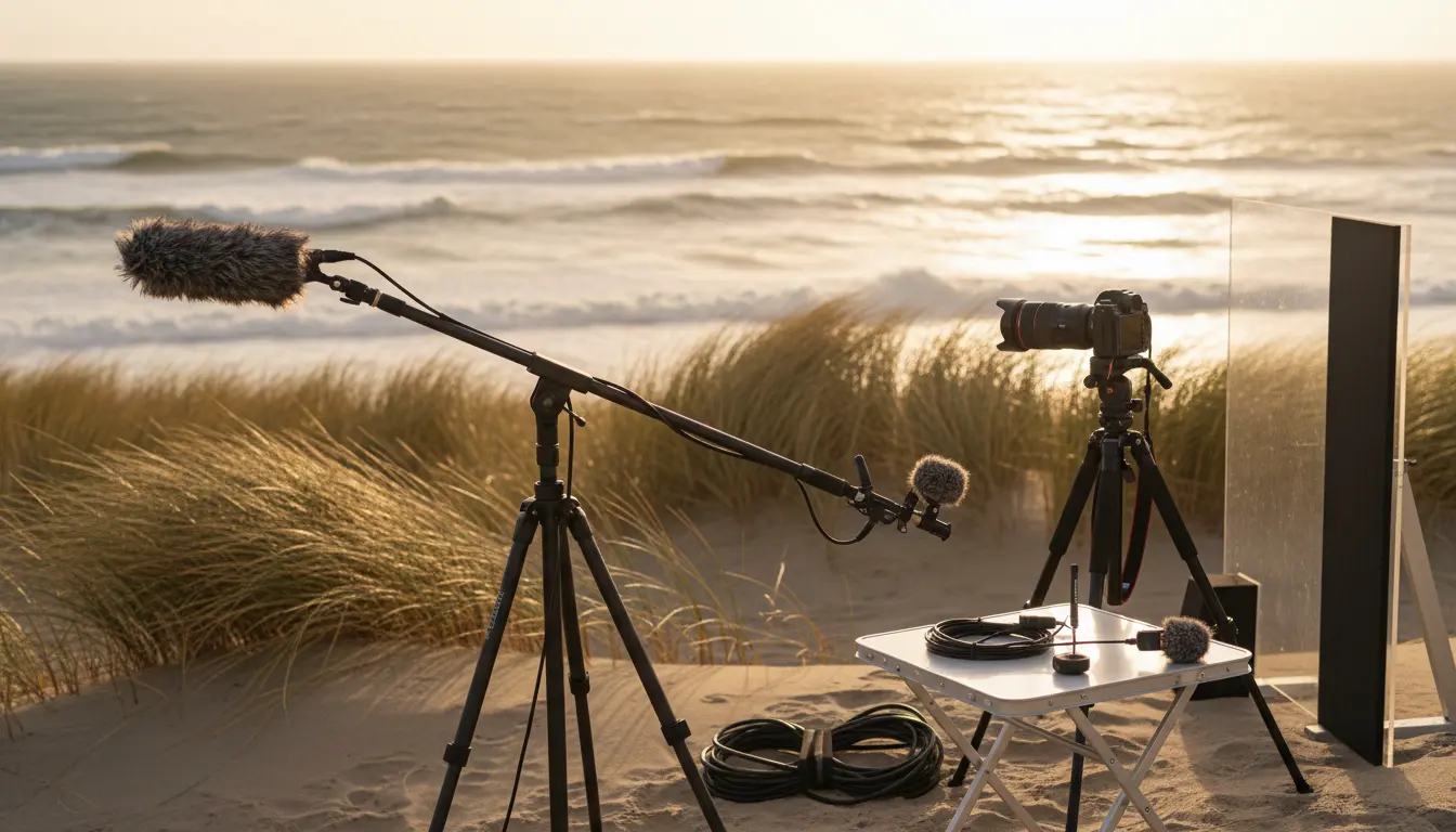 How to Reduce Wind Noise with an External Microphone: Deadcat, Blimp, Lavalier Wind Protection, and High-Pass Filters Explained