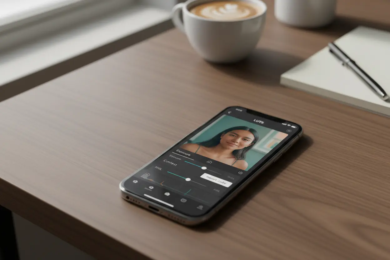 iPhone Photo Editing with LUTs and Presets: Real-World Mobile Color Grading Workflow